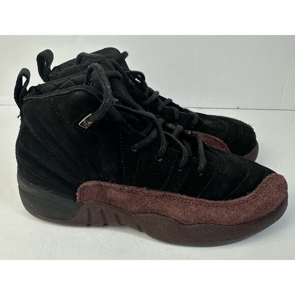 Nike A Ma Maniére x Air Jordan 12 Retro SP PS 'Black' FB2686-001 Size 1Y 2023 - Picture 1 of 8